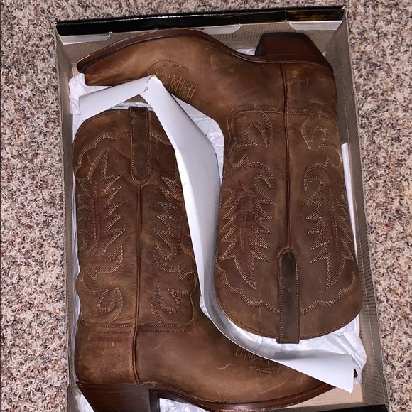 Men’s STAR Cowboy Boots - Picture 7 of 8